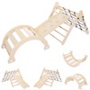 Toddler Indoor Gym Playset, 3-in-1 Wooden Climbing Toys, Triangle Folding Climbing for Climbing & Sliding for Boys and Girls,18M+ - 4 of 4