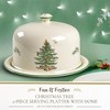 Spode Christmas Tree 2 Piece Serving Platter with Dome Set - 2 of 4