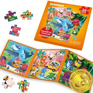 QUOKKA Magnetic Puzzle Book for Toddlers 3-5 - 1 of 4