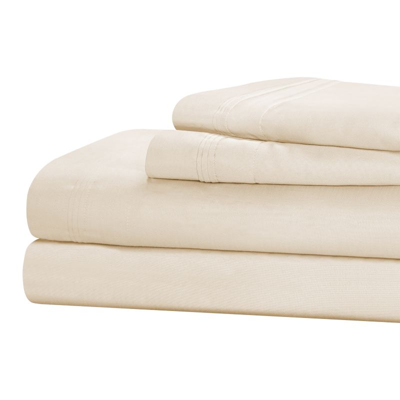 1500-Thread Count Cotton Deep Pocket Sheet Set by Blue Nile Mills, 1 of 9