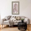 Amanti Art Pink Tidal Embrace by Jacob q Wood Framed Wall Art Print - 4 of 4
