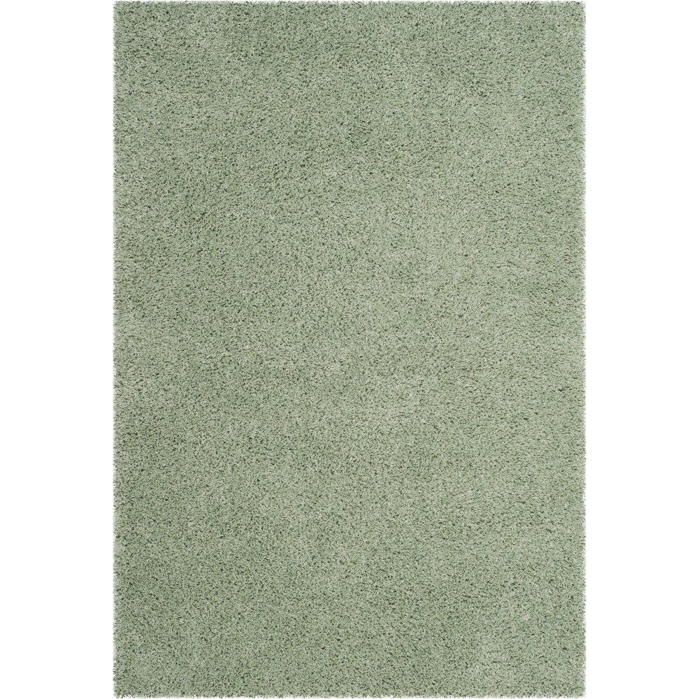  Rayan Solid Loomed Area Rug Light Green