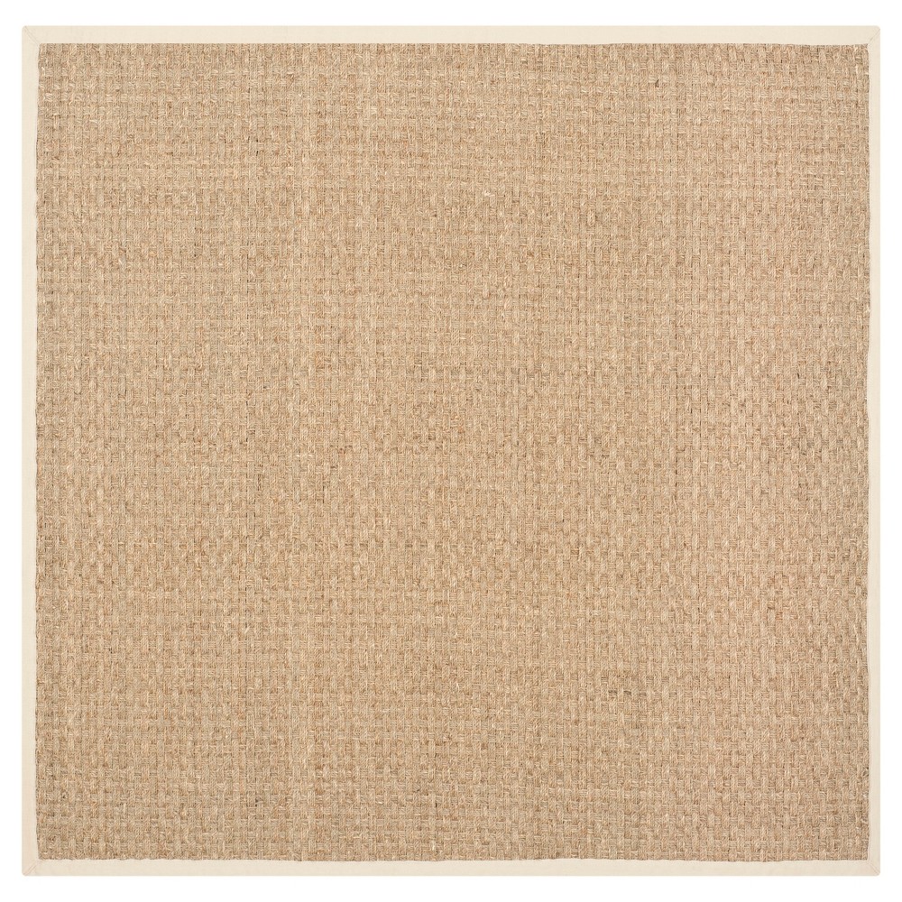 Natural Fiber Rug - Natural/Beige - (4'x4' Square) - Safavieh
