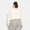 Women's Bubble Hem Sweatshirt - Wild Fable™ - 3 of 3