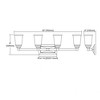 Thomas Lighting Sinclair 4 - Light Vanity in  Polished Chrome - 2 of 2