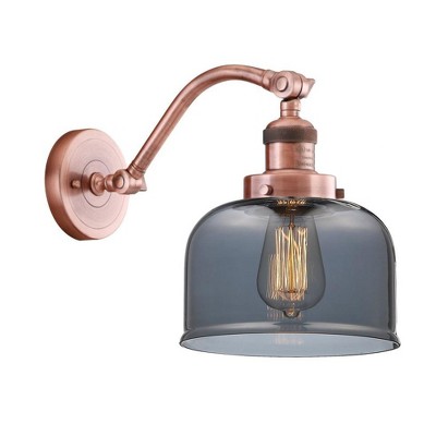Bell - 1 Light Wall Sconce In Industrial Style-11.5 Inches Tall and 8 Inches Wide