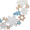 Northlight Snowflake Cut-Out Wooden Christmas Wreath - 15.75" - Unlit - 4 of 4
