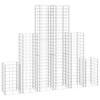 vidaXL 6 Piece Gabion Set Galvanized Wire - 2 of 4