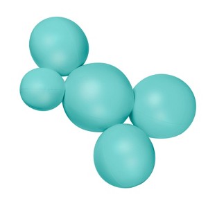 MINNIDIP Balloon Garland 5 Cluster in Turquoise Satin - 1 of 4