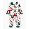 PATPAT Family Chritsmas Pajamas Matching Sets Holiday Christmas Pjs baby Sleepwear including Socks - 2 of 4