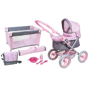 Lissi Combo Baby Doll Play Set with Accessories, Multicolor - 1 of 4