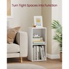 2-Tier Cube Bookcase, Open Storage Shelf for Living Room, Office, Space-Saving Design, Easy Assembly - 2 of 4