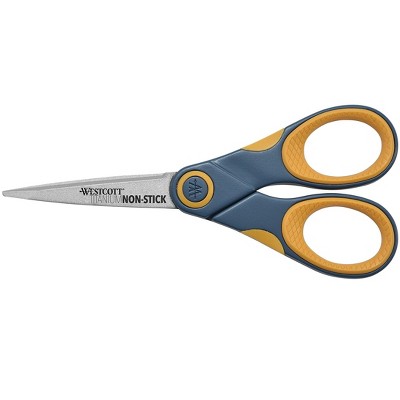 Westcott Titanium Bonded 5" Non-Stick Titanium Standard Scissors 791185