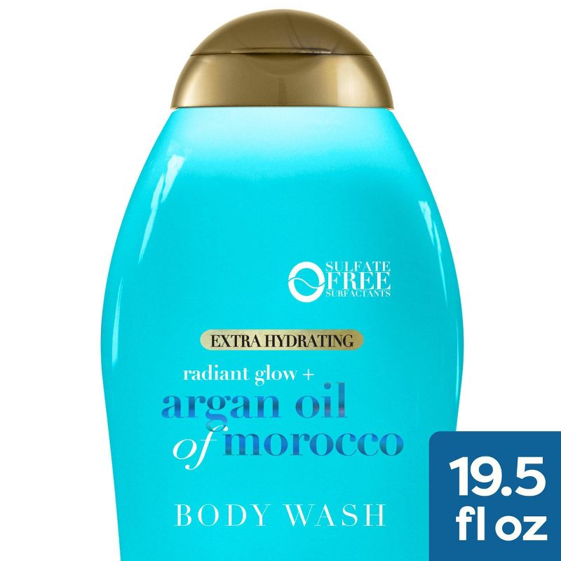 OGX Radiant Glow Argan Oil of Morocco Body Wash - 19.5 fl oz, 1 of 4