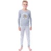 Tom And Jerry Boys' Girls' Unisex Child Troublemakers Sleep Pajama Set Grey - 2 of 3