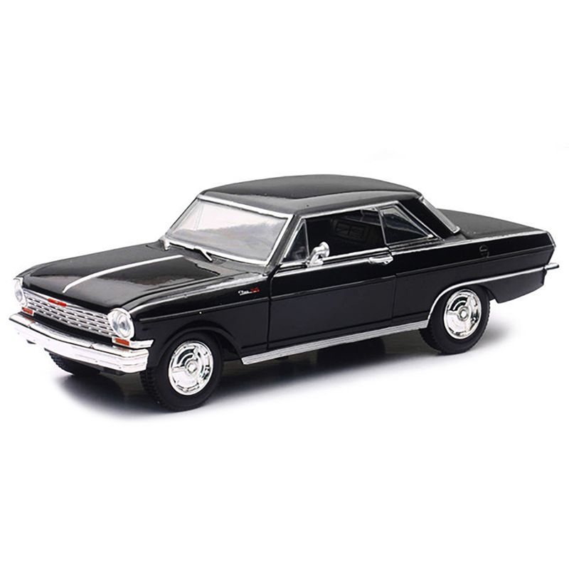 1964 Chevrolet Nova SS Black "Muscle Car Collection" 1/25 Diecast Model Car by New Ray, 2 of 4