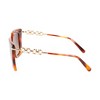 Salvatore Ferragamo SF 1041S 238 Womens Square Sunglasses Classic Havana 51mm - 3 of 3