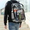 Wikineon Large Transparent School Bag: Spacious, See-Through Design for Easy Organization, Ideal for Students with Clear Item Visibility - 2 of 4