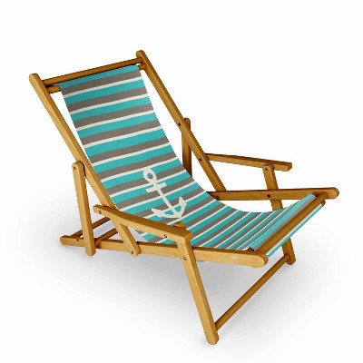 Bianca Anchor Sling Chair - Green - Deny Designs