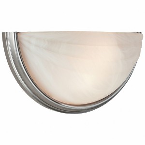 Access Lighting Crest 2 - Light Wall Light in  Satin - 1 of 2