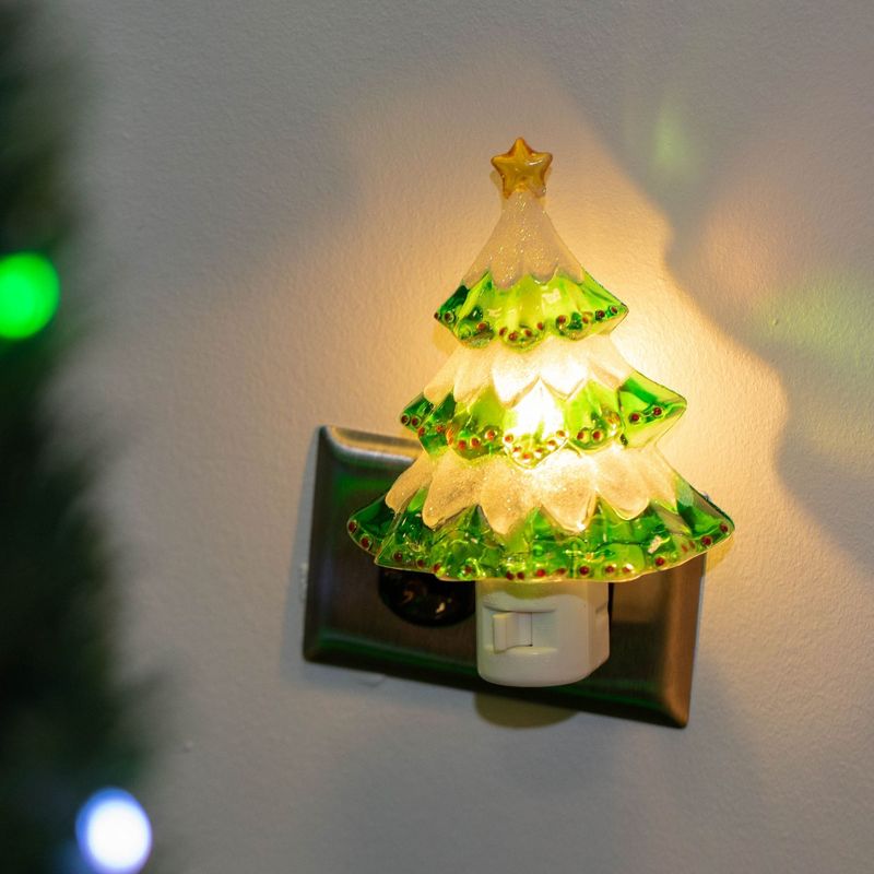 Novelty Lights LED Christmas Decoration Night Light with Swivel Plug, 5 of 6