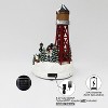 Moments in Time 13.58" Animated Merry Christmas Water Tower Moving Children - 2 of 4
