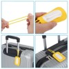 Unique Bargains Silicone Lightweight Identifier Card Luggage Tags 2 Pcs - 4 of 4