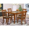 Vintage Dinette Set - Small Dining Table & Chairs - Kitchen Table Set for 4 - Retro Style - 2 of 4