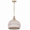 Crystorama Lighting Zanzibar 3 - Light Pendant in  Soft Gold - 3 of 4