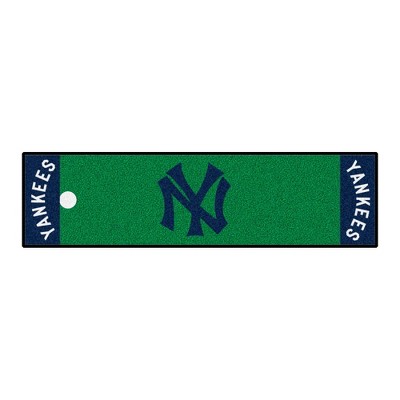 MLB New York Yankees 1927 Retro Collection 1.5'x6' Putting Mat - Green