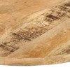 vidaXL Table Top Solid Mango Wood Round 0.98"-1.06" 31.5" - 2 of 4