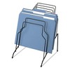 Fellowes Wire Step File, 8 Sections, Letter to Legal Size Files, Black, 10.13" x 12.13" x 11.19" - 2 of 3