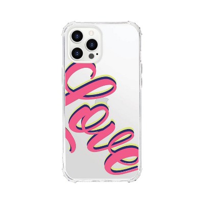 Otm Essentials Apple Iphone 12 Iphone 12 Pro Tough Edge Words Quotes Clear Case Neon Love Target