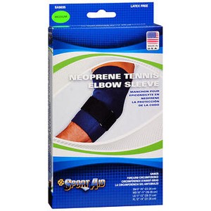 Sport Aid Neoprene Elbow Support Sleeve Medium Blue - 1 of 1