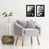 Americanflat 2 Pack 8x12 Picture Frame in Black with Shatter Resistant Glass - Horizontal and Vertical Formats for Wall and Tabletop - 3 of 4