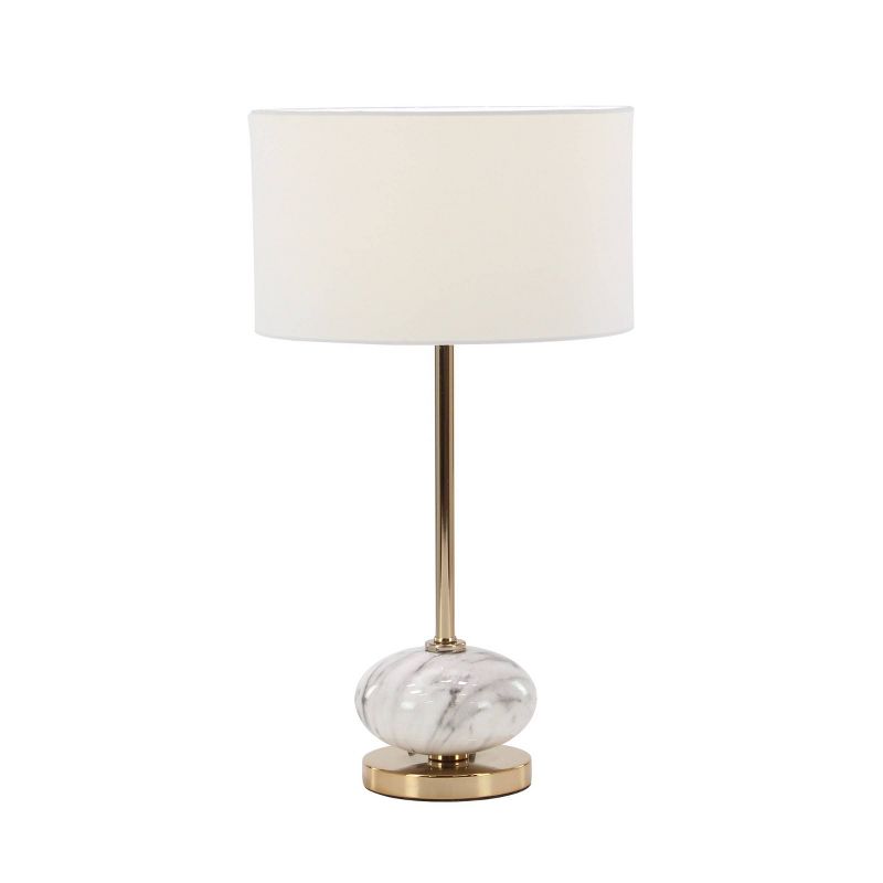 Ceramic Buffet Lamp with Drum Shade Gold - Olivia &#38; May, 3 of 9
