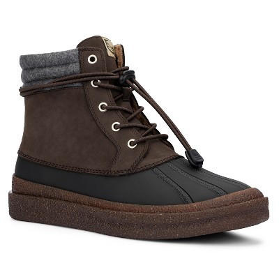 Hybrid Green Label Men's Rayne High Top Sneaker - BROWN, 9