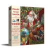 Sunsout Ready to Go Santa 1000 pc  Christmas Jigsaw Puzzle 59714 - 2 of 4