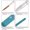 Unique Bargains Detail Nylon Miniature Painting Brush 3 Pcs - 4 of 4