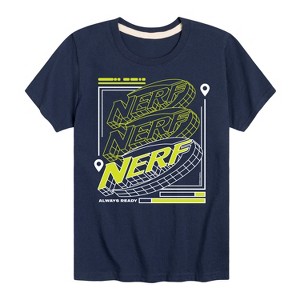 Boys' - NERF - Nerf Neon Grid Logo Short Sleeve Graphic T-Shirt - 1 of 4
