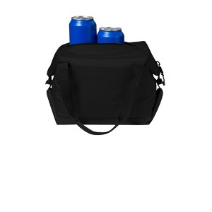 Port Authority Small 6-Can Collapsible Cooler with Top Handle - 1 of 4