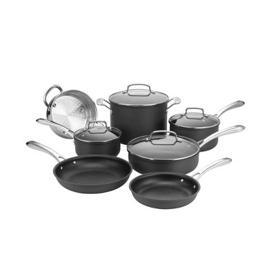 Cuisinart Classic 11pc Hard Anodized Cookware Set - 63-11