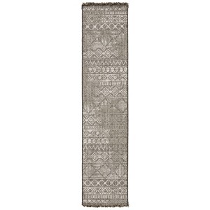 Captiv8e Designs Grimaldi Beige/Black Indoor/Outdoor Rug - 1 of 4