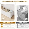 5 Drawers Dresser for Bedroom, 50" Tall Dresser, Freestanding Vertical Drawer with Storage, Wooden Closet Chest Storage for Living Room - 4 of 4