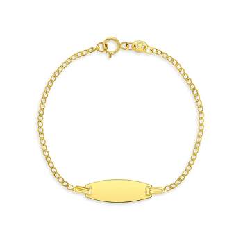 Girls' Oval ID Bracelet 14k Gold - In Season Jewelry