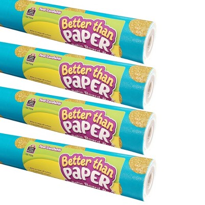 teal confetti