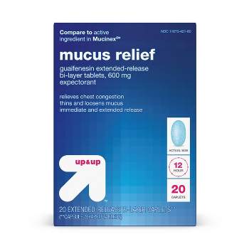 Mucus Relief Extended Release Tablets - 20ct - up & up™