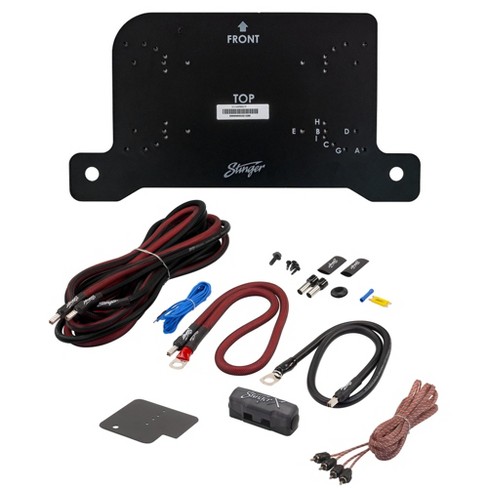 Soundstorm Aks8 8 Gauge Car Audio Amplifier Amp Complete Kit Wiring  Installation With Install Wire Cables And Rca Interconnect : Target