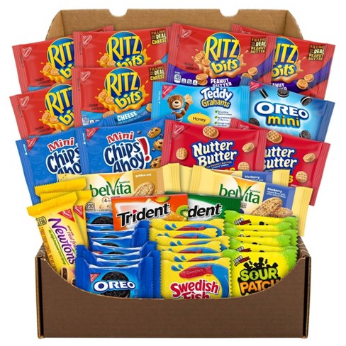 Mondelez Cookies, Crackers, Candy Care Variety Pack - 40ct : Target