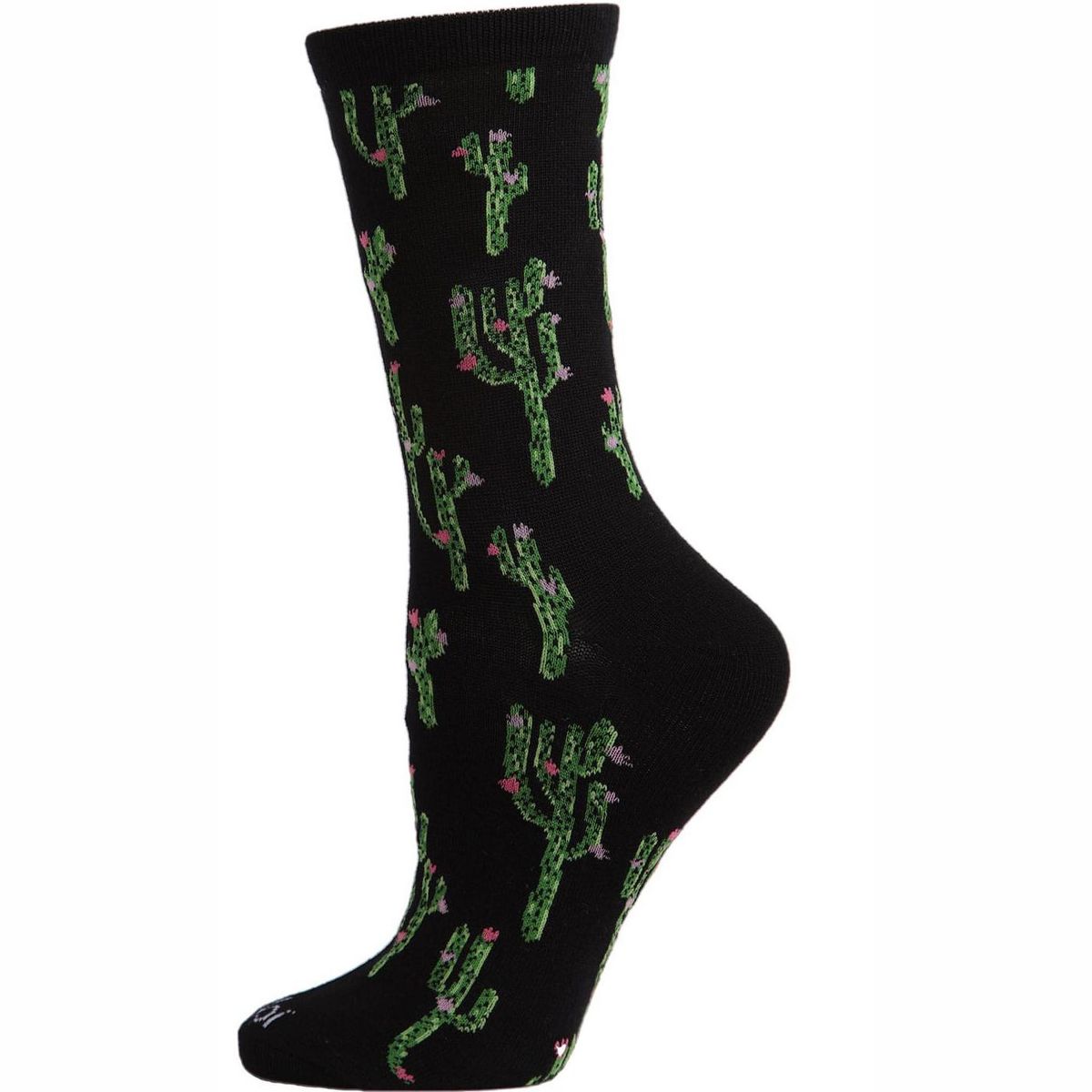 Memoi Cactus Bamboo Blend Crew Socks